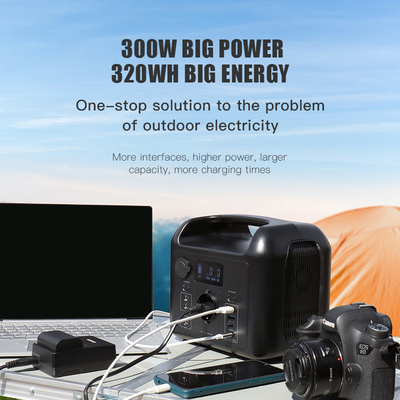 Mobile Phone 300W Lifepo4 Portable Power Station Solar Generator